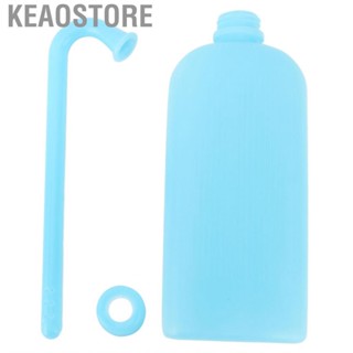 Keaostore Colostomy Bag Cleansing Bottle  350ml  Ostomy Washing Long Rinse Nozzle Flat Body Easy Squeeze Perfect Radian for Daily Use