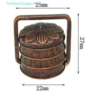 Trillioncatalpa ตะกร้าข้าวจิ๋ว 1:12 อุปกรณ์เสริม สําหรับตกแต่งบ้านตุ๊กตา diy TH