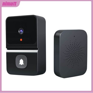 Ni Z30 ออดประตูอัจฉริยะ ไร้สาย พร้อมกระดิ่ง วิสัยทัศน์กลางคืน 2.4GHZ WiFi สองทาง