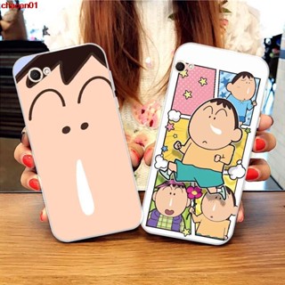 เคสโทรศัพท์มือถือ ลายการ์ตูนชินจัง ขนาดเล็ก สําหรับ VIVO Y53 Y69 Y71 NEX A Y81 V11i Z3 Z3i Y91 Y93 Y95 Y97 V11 X21S Y51 Y31 Y52S Y31S IQOO 7 U3 X60 Pro+ 01