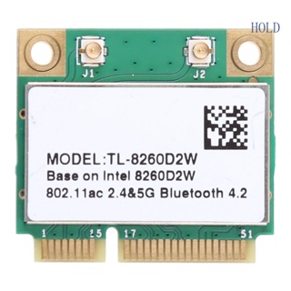 การ์ดไร้สาย ACE 5G Dual Band 8260HMW 8260AC Mini PCI-e 1200M WI-FI 802 11a b g n ac และบลูทูธ 4 2