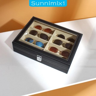 [Sunnimix1] กล่องเคส ล็อกได้ สําหรับจัดเก็บแว่นตากันแดด นาฬิกา เครื่องประดับ