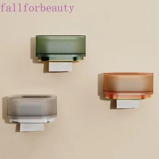 Fallforbeauty กล่องใส่กระดาษทิชชู่ ทรงสี่เหลี่ยมผืนผ้า กันฝุ่น ความจุสูง เติมง่าย