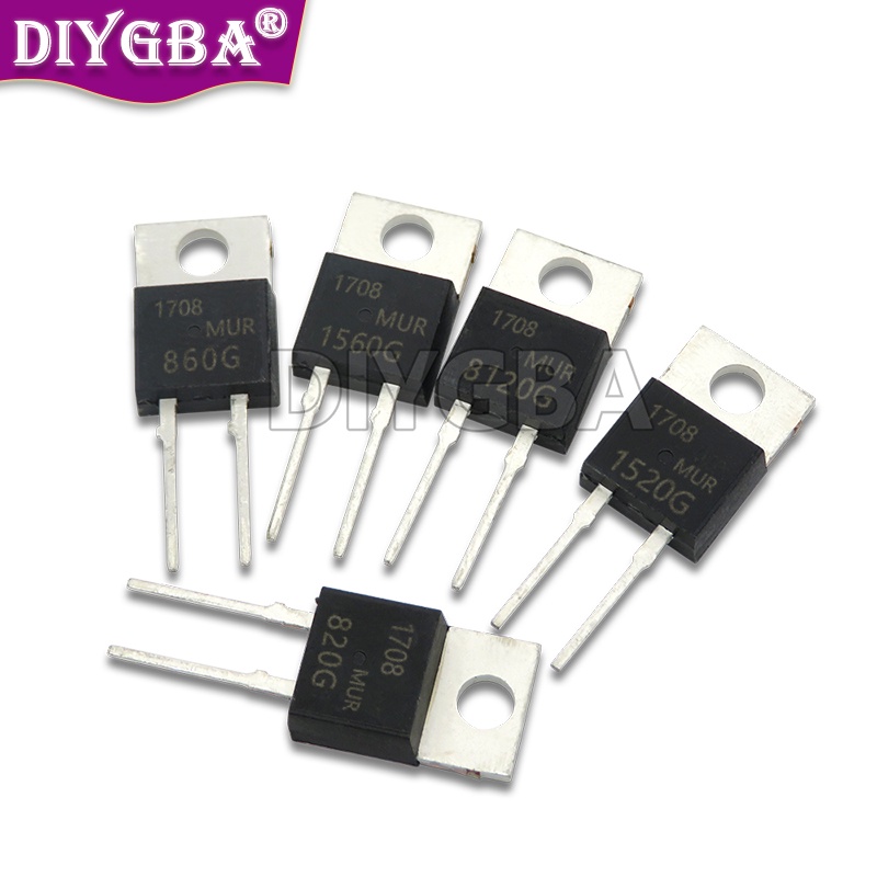 10PCS MUR1560G RHRP1560 RHRP8120 RURP15120 RURP3060 RURP860 RHRP30120 MUR1520G MUR820G MUR860G MUR15