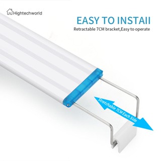 [Hightechworld.th] โคมไฟ LED แบบคลิปหนีบ 18-58 ซม. US สําหรับตู้ปลา