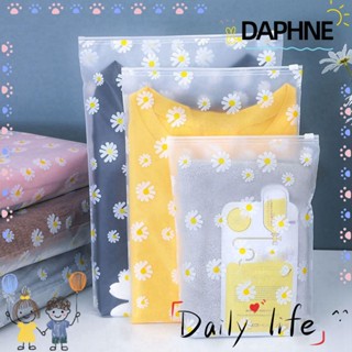 Daphne 1/5 ชิ้น กระเป๋าเดินทาง แบบพกพา พลาสติกใส บรรจุถุง สําหรับกระเป๋าผ้า กระเป๋ารองเท้า กันน้ํา