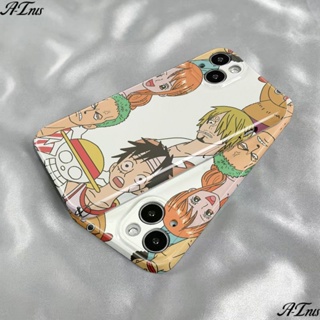 เคสโทรศัพท์มือถือแบบแข็ง ลายการ์ตูน One Piece สําหรับ Iphone 14promax 13 12 11 xs 7 8p