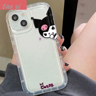 เคสป้องกันโทรศัพท์มือถือ แบบนิ่ม ลายคุโรมิ กันกระแทก สําหรับ Apple Iphone 14 11pro 12 13max xr xs JXZ5