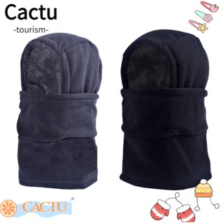 Cactu หมวกผ้าฟลีซ ให้ความอบอุ่น อเนกประสงค์ กันความหนาว