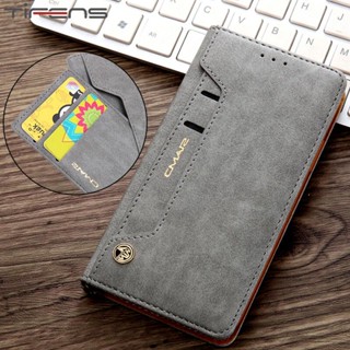 เคสโทรศัพท์มือถือหนัง PU ฝาพับ กันกระแทก พร้อมช่องใส่บัตร และขาตั้ง หรูหรา สําหรับ Samsung Galaxy S23 S22 S21 Plus Ultra S21 S20 FE Note20 Ultra