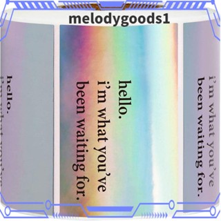 Melodygoods1 สติกเกอร์ ทรงสี่เหลี่ยมผืนผ้า มีกาวในตัว สีเงิน สําหรับธุรกิจ 350 ชิ้น