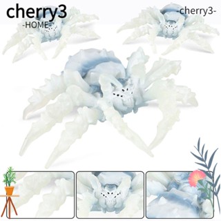 Cherry3 โมเดลแมงมุมน้ําแข็งจําลอง ของขวัญ สําหรับตกแต่งภูมิทัศน์ แฟนตาซี