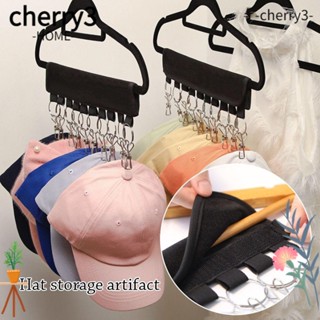 Cherry3 คลิปหนีบหมวกเบสบอล แบบสเตนเลส พับได้