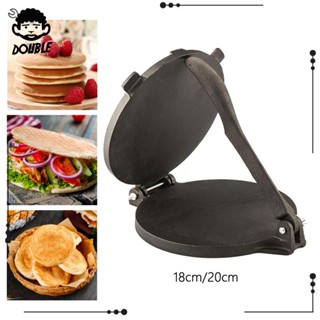 [ Cast Iron Tortilla Press Tortilla Maker สําหรับเครป แพนเค้ก ครอบครัว ปิกนิก