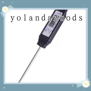 YOLA เครื่องวัดอุณหภูมิดิจิตอล ขนาดเล็ก -58 ถึง 572 สําหรับทําอาหาร°F / -50 ถึง 300°C อ่านทันที สเตนเลส สําหรับอุปกรณ์ครัว