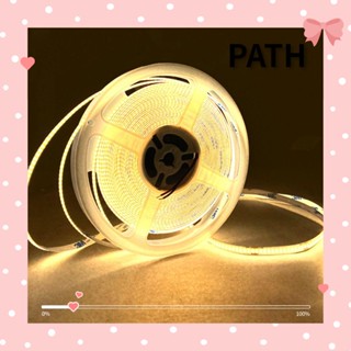 PATH สายไฟ Led COB แรงดันต่ํา 3500 6000K สําหรับบ้าน