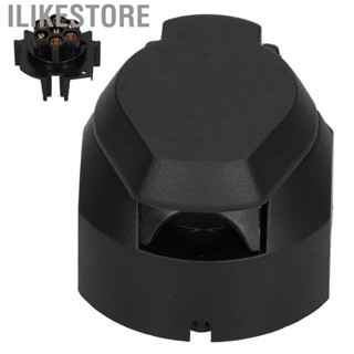 Ilikestore Trailer Socket 7 Hole Durable European Connector for RV Commercial Vehicle