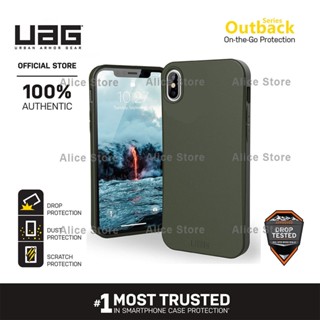 Uag เคสโทรศัพท์มือถือ สีเขียวทหาร กันกระแทก สําหรับ iPhone XS MAX X XS XR