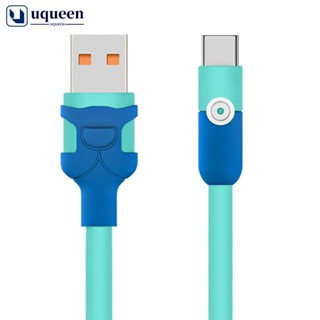 Uqueen สายชาร์จ USB 2.4A 1 เมตร สําหรับ Android B4D3