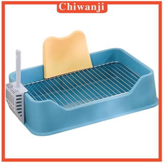 [Chiwanji] ห้องน้ําสัตว์เลี้ยง ถาดไม่เต็มเต็ง ป้องกันการกระเด็น สําหรับสุนัข