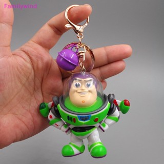 Familywind&gt; พวงกุญแจตุ๊กตาฟิกเกอร์ อนิเมะ Disney Toy Story Buzz Lightyear