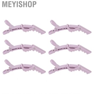 Meyishop Sectioning Hair Clips  6 Pcs Portable for Salon