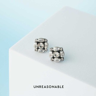 ต่างหู Style Minimal ต่างหูคลิป ต่างหูก้านเงินแท้ น้ำหนักเบา UA0842-01 Unreasonable Accessories