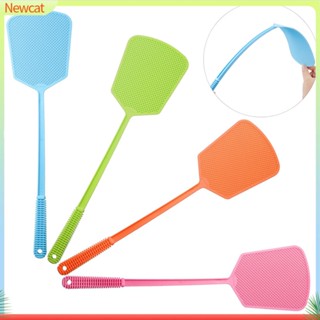 {Newcat} ไม้ตียุง แมลงวัน แมลง แบบพลาสติก 4 ชิ้น