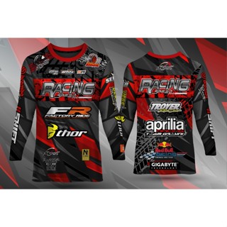 [โค้ด T6m2hzes up to 30 off] a T Sport Racing the series เสื้อเชิ้ต แขนยาว พิมพ์ลาย