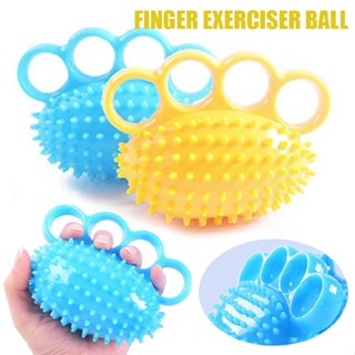 New 1pc Finger Exerciser Ball Hand Strengthener Squeeze Training Hand Grip Ball