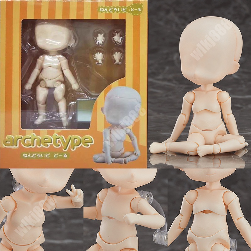 Gsc โมเดลฟิกเกอร์ อนิเมะ Nendoroid Archetype BJD เปลี่ยนหน้าได้ สําหรับเด็กผู้ชาย เด็กผู้หญิง