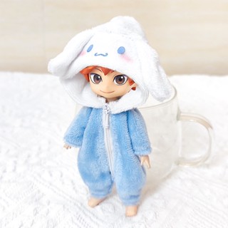 Ob11 ชุดจั๊มสูท เสื้อผ้าตุ๊กตา Nendoroid GSC YMY obitsu11 1/12 BJD BODY9 DDF ufdoll