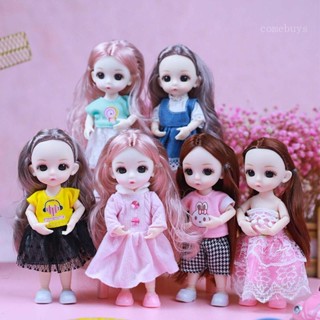 Com* กระเป๋าตุ๊กตาเจ้าหญิงเสมือนจริง ขนาด 16 ซม. สําหรับตุ๊กตา