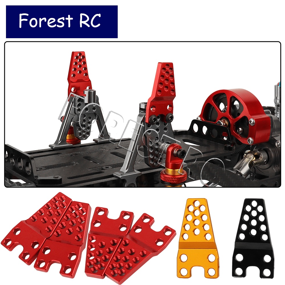 ใหม่ โช๊คอัพโลหะ ปรับความสูงได้ สําหรับอัพเกรดรถไต่หินบังคับ Axial SCX10 90046 D90 D110 SCX10 Pro MN