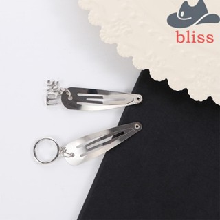 Bliss จี้ กิ๊บติดผม น่ารัก เกาหลี ผู้หญิง หัวใจ ดาว โบว์ ปิ่นปักผม