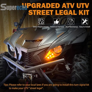 ชุดสวิตช์โยกสัญญาณไฟเลี้ยว ATV UTV สําหรับ Yamaha Rhino Polaris Ranger [superecho.th]