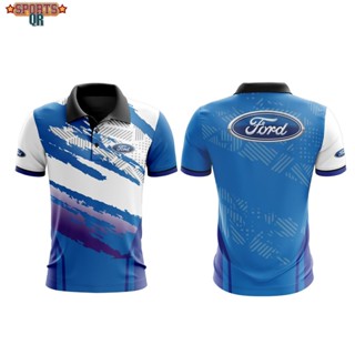 (Sports Evolution) MOTOSHIRT FORD-A03-22 เสื้อคอปกแขนสั้น