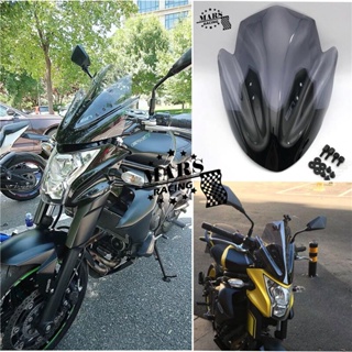 กระจกบังลมรถจักรยานยนต์ กันลม อุปกรณ์เสริม สําหรับ Kawasaki ER6N 2013 2014 2015 2016 2017 ER-6