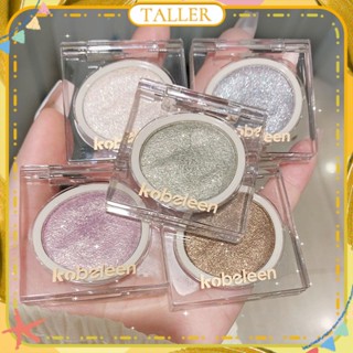 ✧Ready Stcok Kobeleen Stereo Drill Flash Eye Shadow Natural Fine Fluorescent Powder Monochrome High Gloss Brightening Skin Long Lasting Face Makeup TALLER