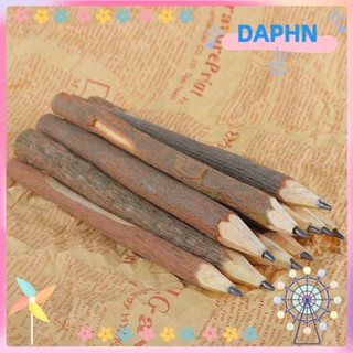 Daphs ดินสอไม้ อุปกรณ์การเรียน เครื่องเขียนศิลปะ กิ่งไม้ และกิ่งไม้ 5 ชิ้น