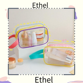 Ethel1 กระเป๋าเครื่องสําอาง แบบใส สําหรับเดินทาง