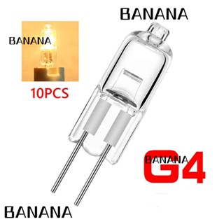 Banana1 หลอดไฟฮาโลเจน LED 20W 50W G4 10 ชิ้น