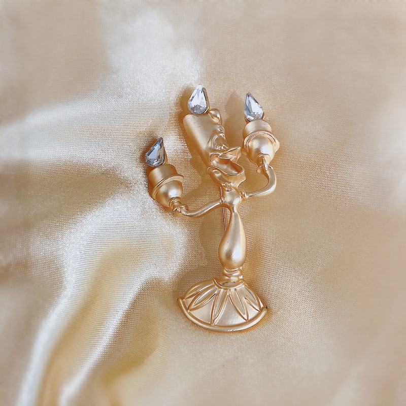 วินเทจ สวยหรู ผู้หญิง ผู้ชาย การ์ตูน ปราสาท พลอยเทียม เข็มกลัด Pins กลวง ฟักทอง รถ หัวเข็มขัด เสื้อยกทรง ผู้หญิง อุปกรณ์เสริม - รูปที่ 3