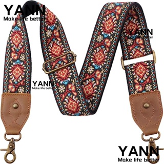 Yann1 สายกระเป๋า โพลีเอสเตอร์ กว้างพิเศษ 2 นิ้ว (5 ซม.) กว้างพิเศษ 2 นิ้ว 29.5-53 นิ้ว แบบเปลี่ยน