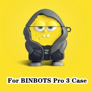 【ของแท้】เคสหูฟัง แบบนิ่ม ลายการ์ตูน สําหรับ BINBOTS Pro 3 Pro 3