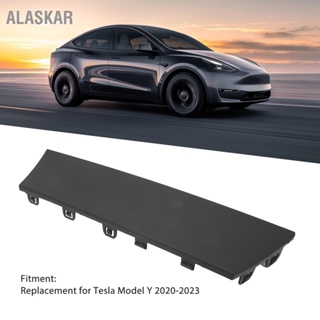 ALASKAR ด้านหลังกันชนฝาครอบ Hitch Cap 1494009 00 B Tow Eye Hook แผ่นเปลี่ยนสำหรับ Tesla รุ่น Y 2020 ถึง 2023