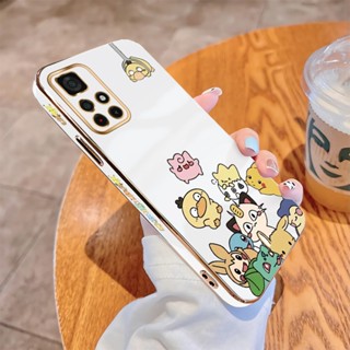 เคสโทรศัพท์มือถือแบบนิ่ม TPU กันกระแทก ลายตุ๊กตา Baokemeng หรูหรา สําหรับ Xiaomi Poco M3 M4 Pro 4G 5G M5 M5S