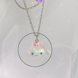 SANRIO เครื่องประดับ สร้อยคอโซ่ยาว จี้การ์ตูนอนิเมะ My Melody Kuromi Pom Pom Purin Pochacco น่ารัก เหมาะกับของขวัญวันเกิด สําหรับผู้หญิง