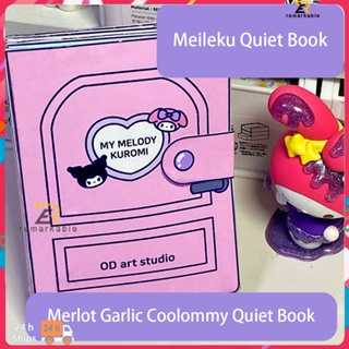 พร้อมส่ง Sanrio Hand Handmade Diy Toys Miles Cricolomian Quiet Book Pinch Le Doudou Girl fantastic_th