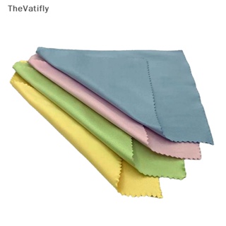 [TheVatifly] ผ้าไมโครไฟเบอร์ ขนาด 130 มม.*130 มม. สุ่มสี สําหรับทําความสะอาดเลนส์ โทรศัพท์มือถือ 10 ชิ้น [Preferred]